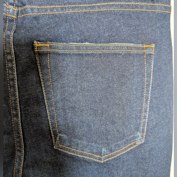 KHAITE Dark Blue High Rise Vanessa Detroit NWT 32 Cigarette Straight - Picture 11 of 13